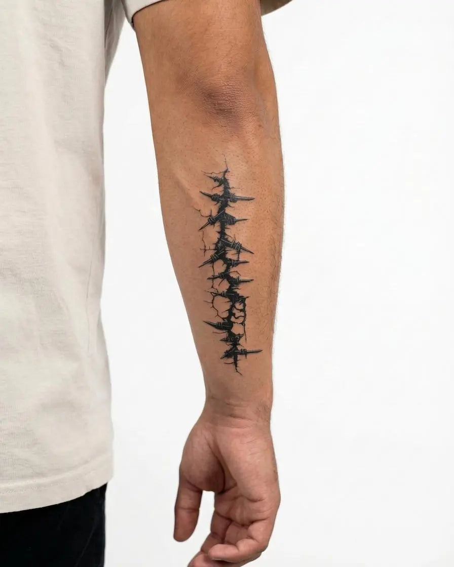 Barbed Wire Scar
